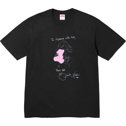 Supreme Paris Hilton Black Tee