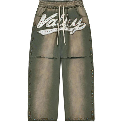 Vale Skittles Forest Green Sweatpants