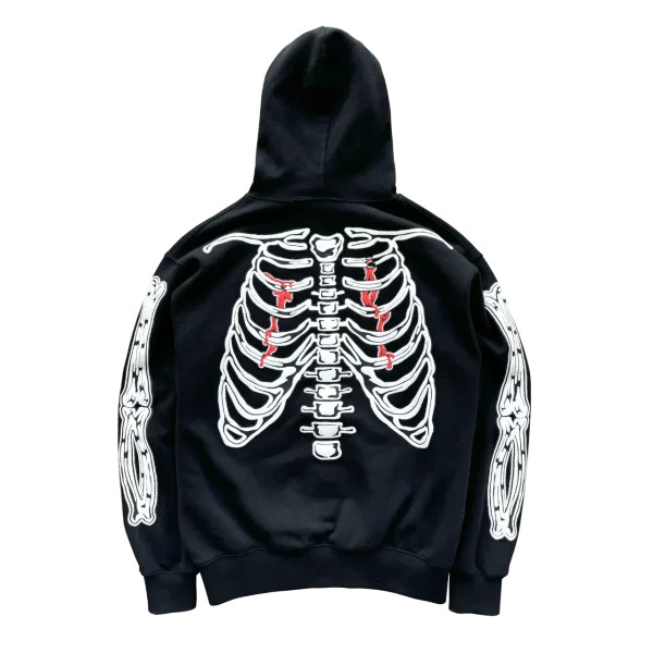 Warren Lotas Creep Zip Black Hoodie