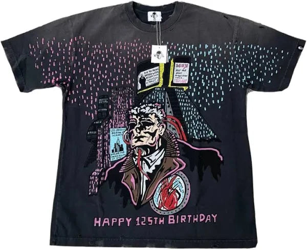 Warren Lotas Happy 125th Birthday Grey Tee