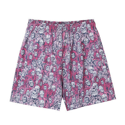 Warren Lotas Pink Reaper Camo Mesh Shorts