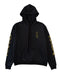 Chrome Hearts Vertical logo Army Logo Black Hoodie