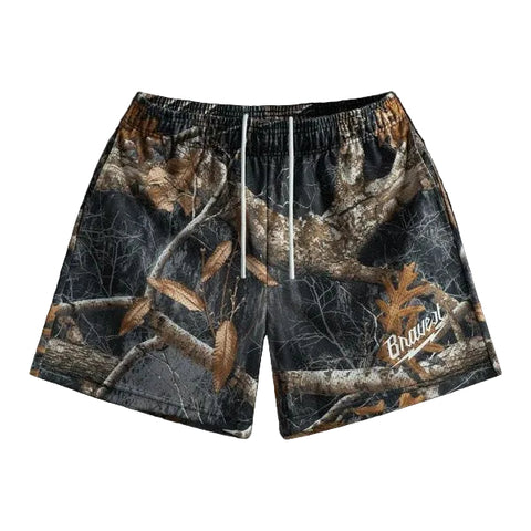 Bravest Studios Realtree Black Shorts