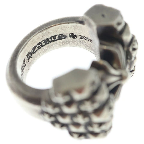 Chrome Hearts DECO Plus Cross Silver Ring