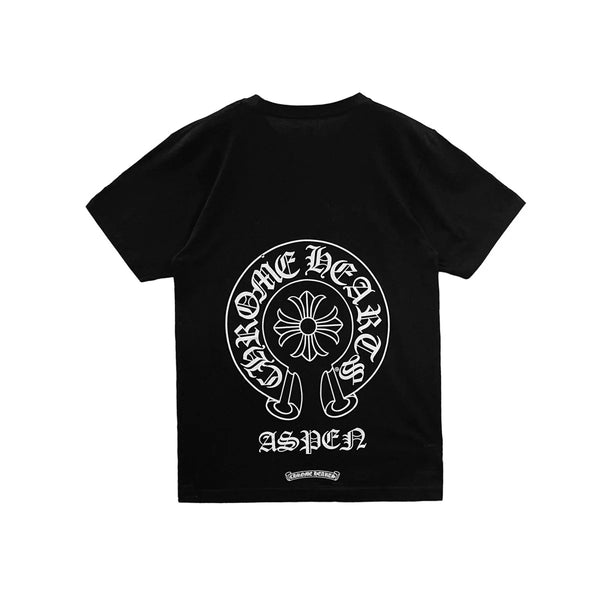Chrome Hearts Aspen Horseshoe Black Tee