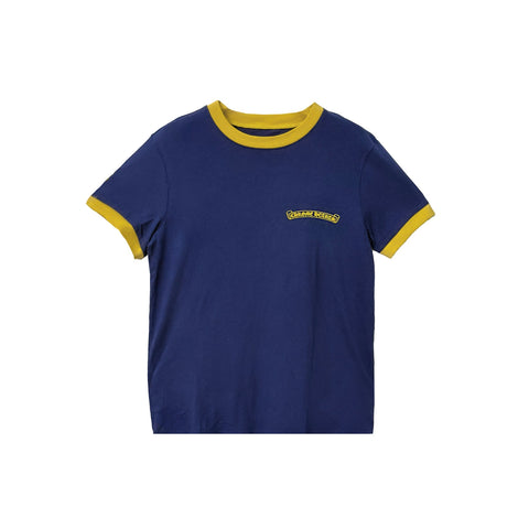 Chrome Hearts Roller Horseshoe Navy/Gold Tee