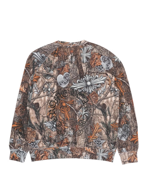 Chrome Hearts Nocta Tree Camo Horseshoe Crewneck