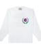 Eric Emanuel Crest Logo White L/S Tee