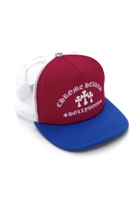 Chrome Hearts King Taco Red/White/Blue Trucker Hat