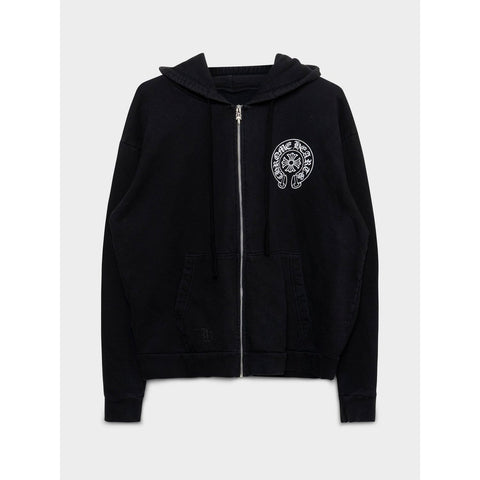 Chrome Hearts New York Horseshoe Black Zip Up