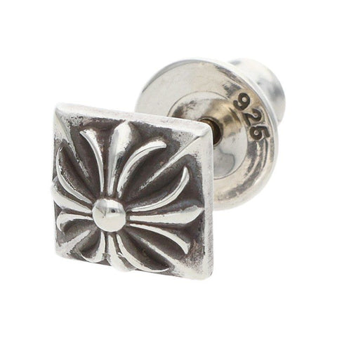 Chrome Hearts Pyramid Silver Earring (Set of 2)