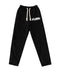 Floor 914 Rhinestone Logo Black Sweatpants