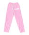 Floor 914 Rhinestone Logo Pink Sweatpants