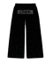 Floor 914 Classic Rhinestone Black Sweatpants