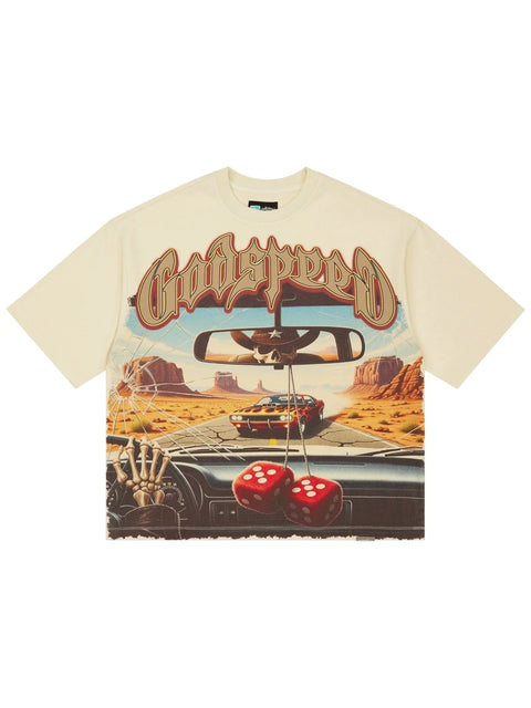Godspeed On The Run II Bone Tee