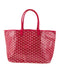 Goyard Le Jardin St. Louis Red Tote Bag
