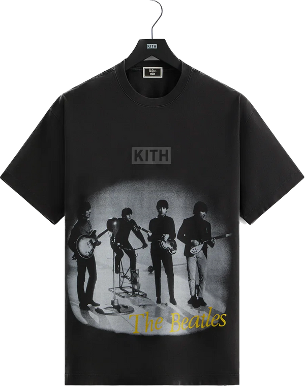 Kith The Beatles I Feel Fine Black Tee