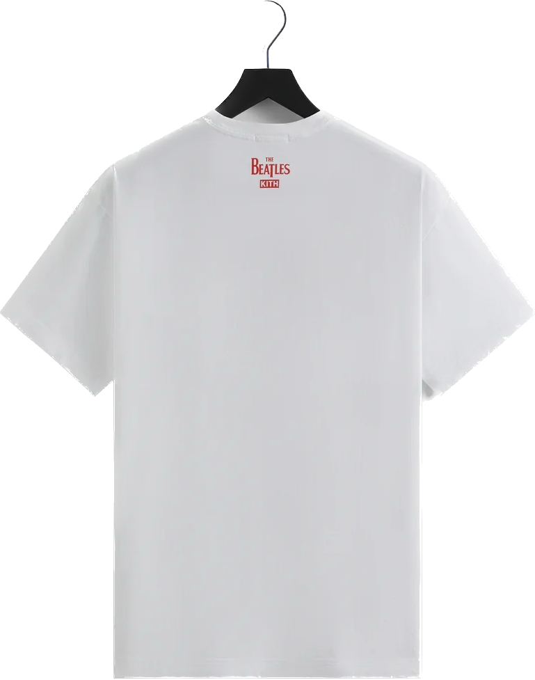 Kith The Beatles Red Roses White Tee