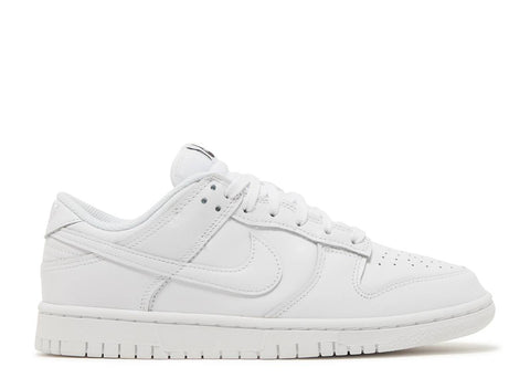 Triple White Dunk Low