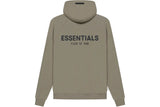 Essentials Back Logo Taupe Hoodie