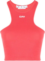 Off-White Red Tank Top