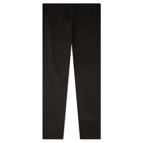 Essentials SS23 Off Black Rib Leggings