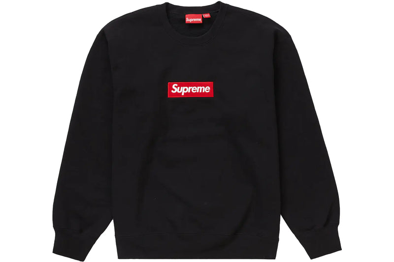 Supreme Box Logo Black Crewneck