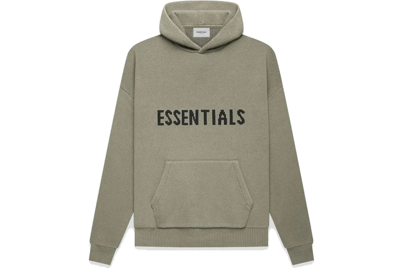 Essentials Pistachio Knit Hoodie