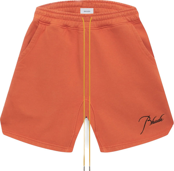 Rhude Heavyweight Orange Shorts