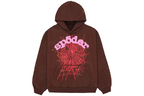 Sp5der Websuit Brown Hoodie