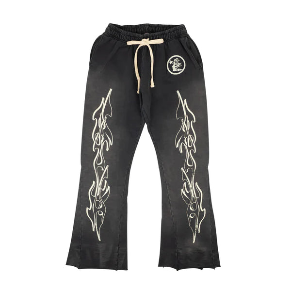 Hellstar Flare Black Sweatpants