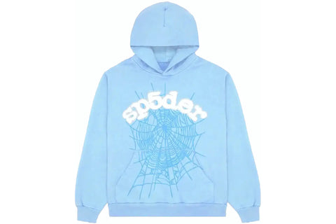Sp5der Websuit Baby Blue Hoodie