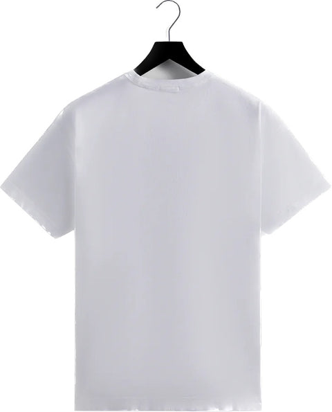 Kith Script Needlepoint White Tee