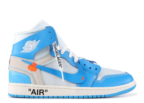 University Blue Off White Jordan 1 High