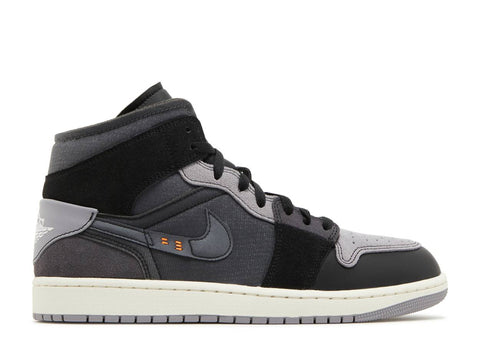Inside Out Black Craft Jordan 1 Mid