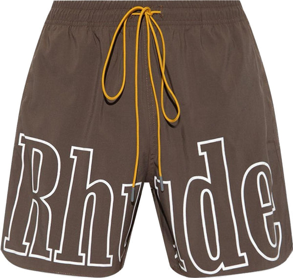 Rhude Grey Swim Shorts