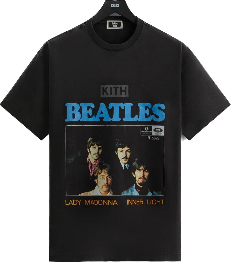 Kith The Beatles Inner Light Black Tee