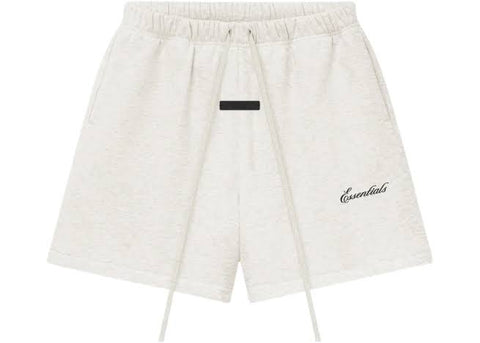 Essentials SS26 Classic Oatmeal Heather Sweatshorts