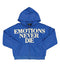 Mixed Emotion End Blue Zip Up