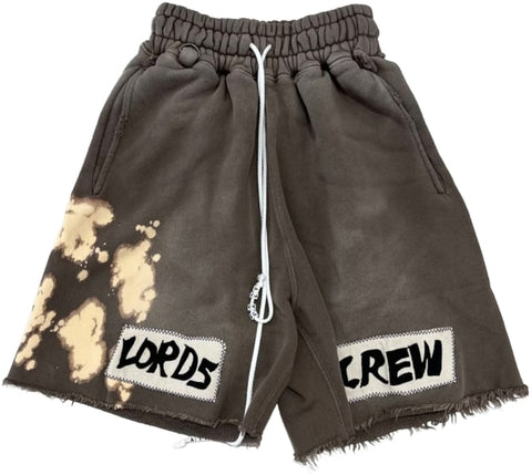 Paly Hollywood Sin Washed Brown Shorts