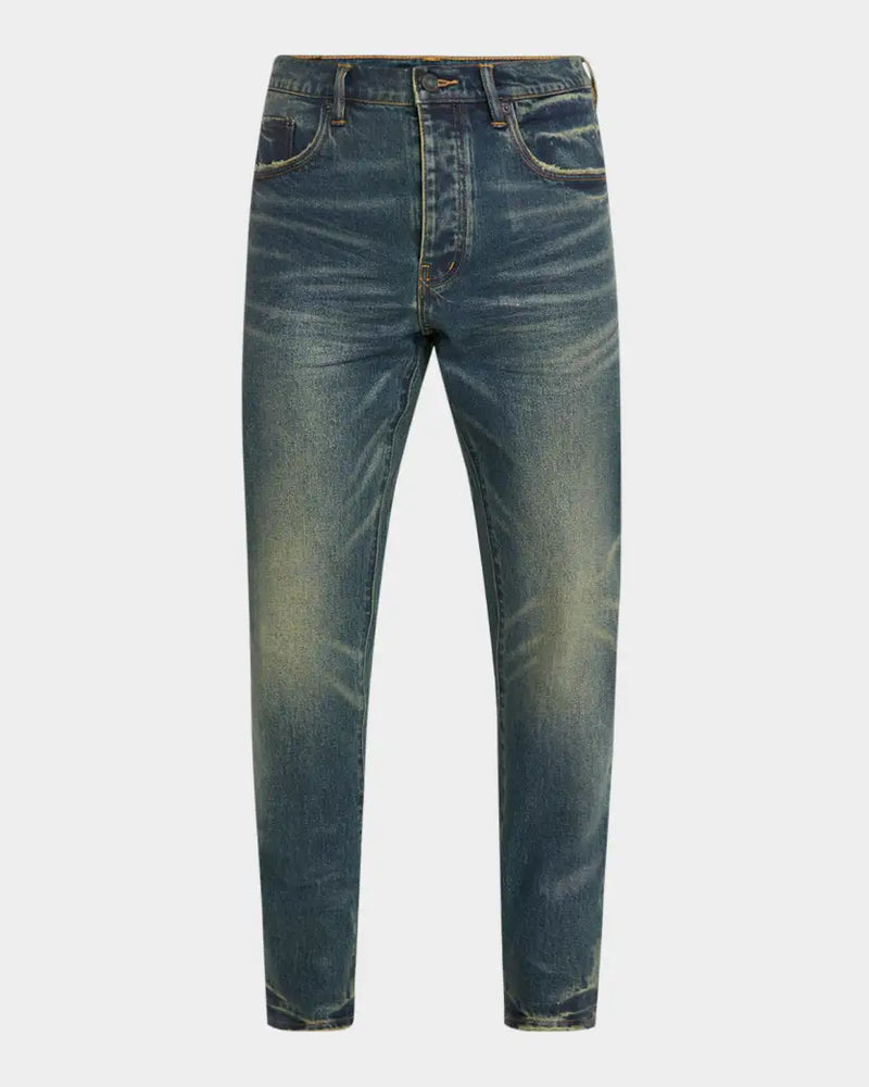 Purple P001 Waxed Indigo Jeans