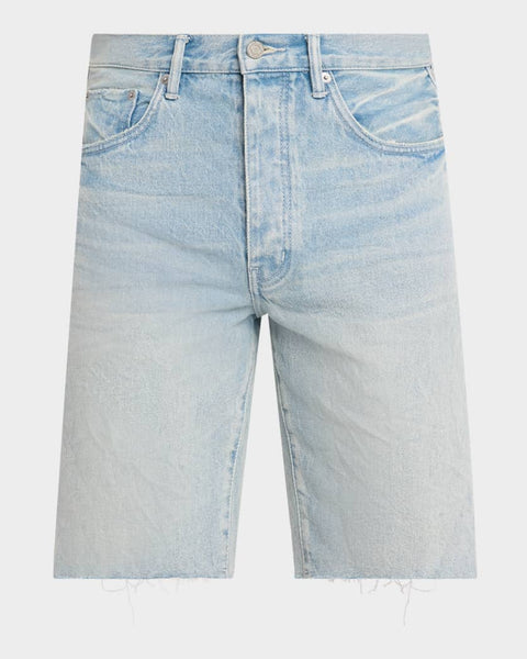 Purple P059 Light Indigo Wash Jean Shorts