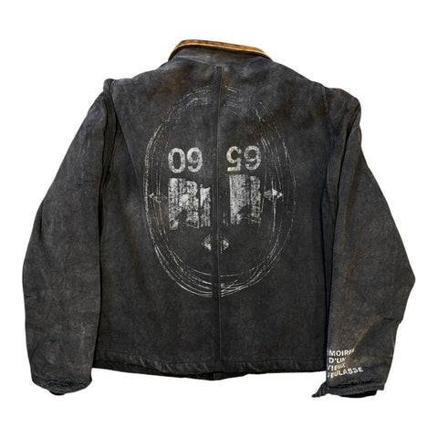 ERD Chore Black Canvas Jacket