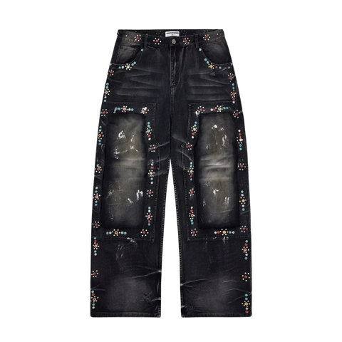 Vale DIY Black Carpenter Pants