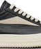 Rick Owens Mainline Black Leather Vintage Lows