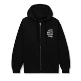 ASSC Kkoch Black Zip Up Hoodie