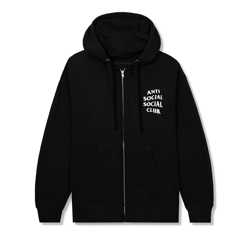 ASSC Kkoch Black Zip Up Hoodie