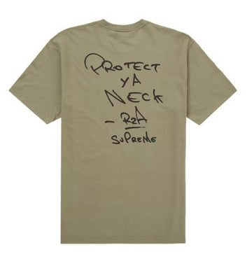 Supreme Wu-Tang Clan Olive Tee