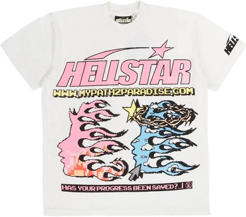 Hellstar Pixel Cream Tee