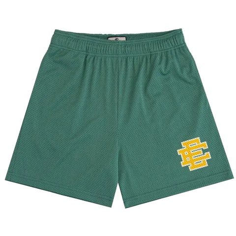 Eric Emanuel Frosty Spruce/Yellow Shorts